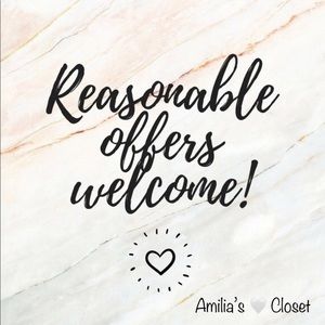 💕REASONABLE OFFERS WELCOME 💕